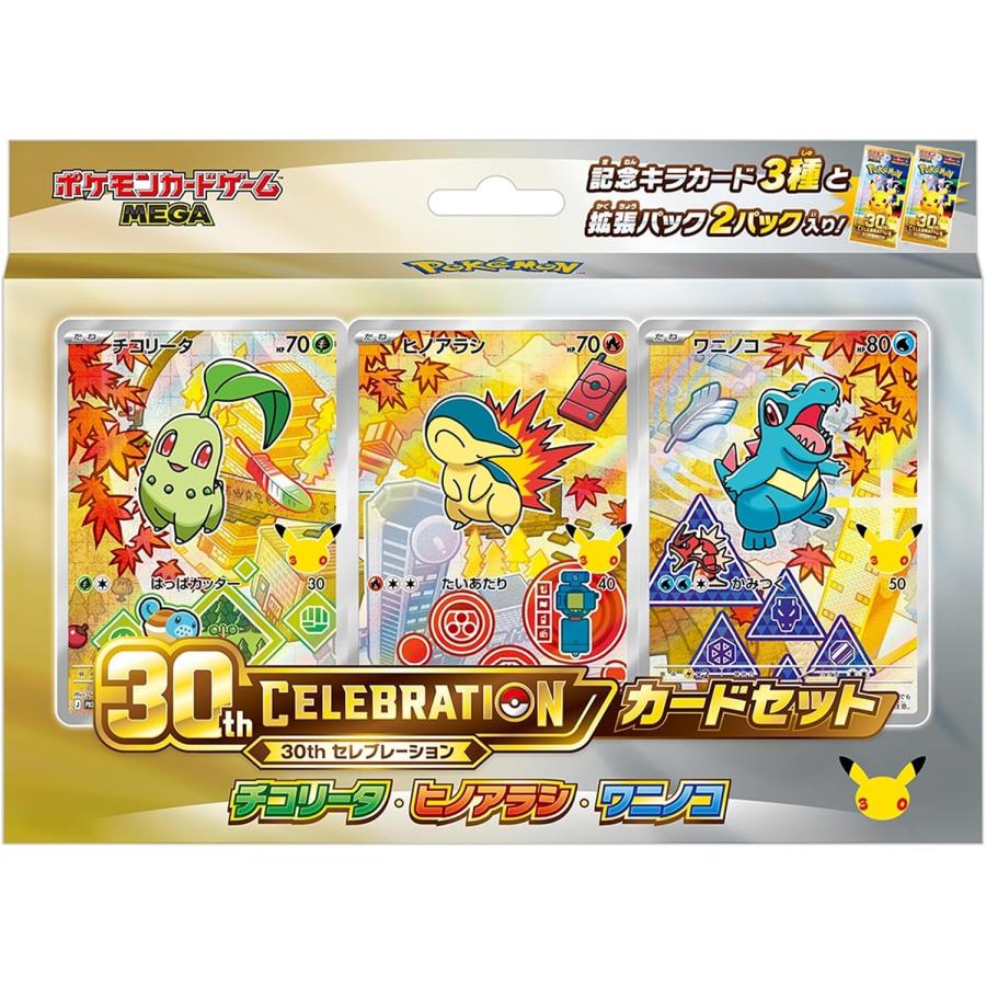 30th カードセット 7種類の抽選