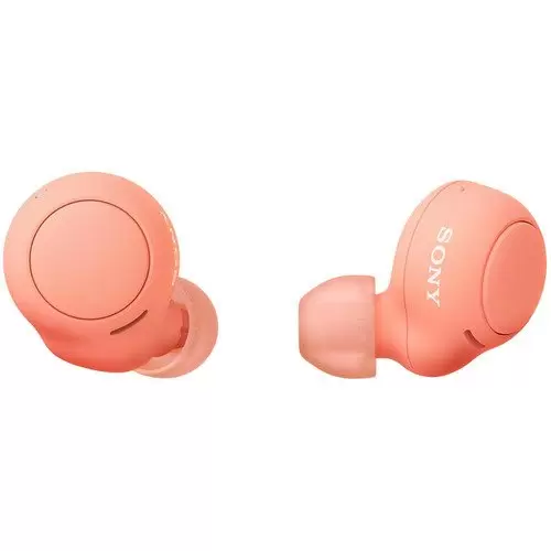 SONY WF-C500-D コーラルオレンジ 小型完全ワイヤレスイヤホン