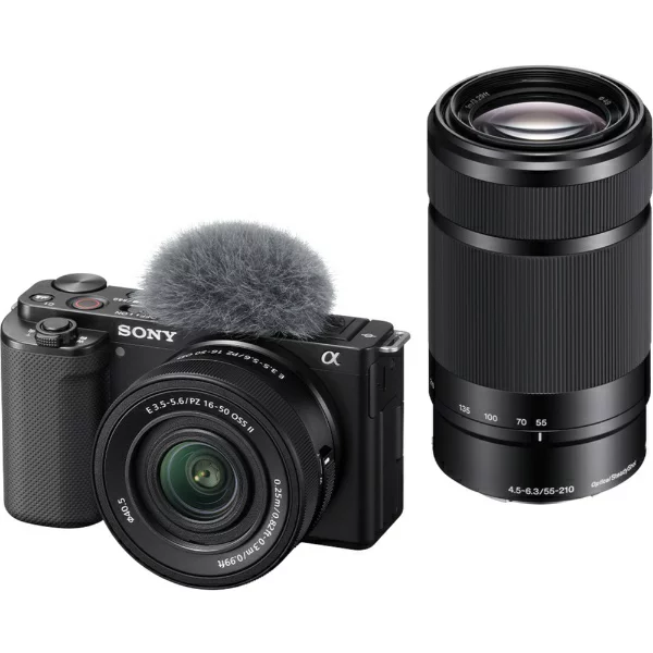 VLOGCAM ZV-E10X ダブルズームレンズキット ブラック