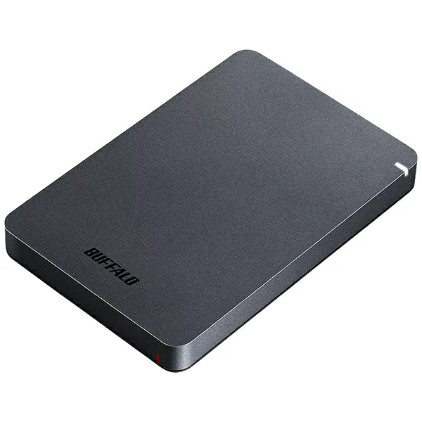 BUFFALO USB3.1(Gen.1)対応 耐衝撃ポータブルHDD 1TB ブラック HD-PGF1.0U3-BKA